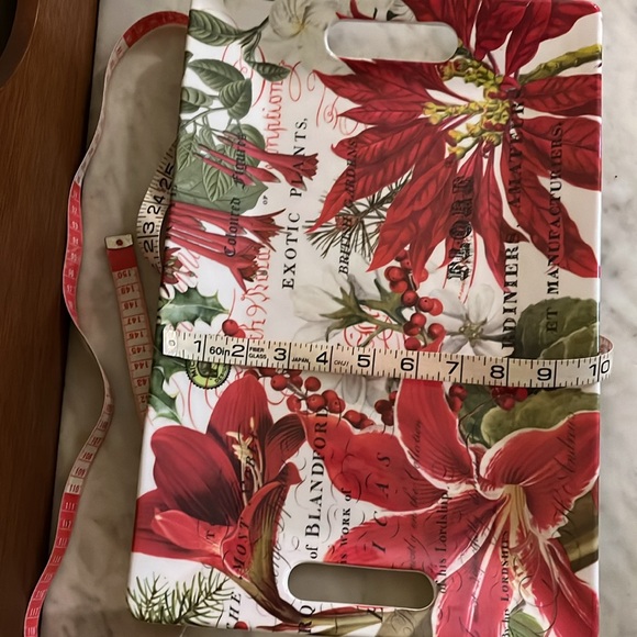 🆕 Michel Design Works-Melamine Serveware Medium Tray-Merry Bright - Picture 8 of 8